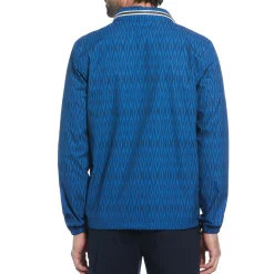 Allover Diamond Print Ratner Jacket