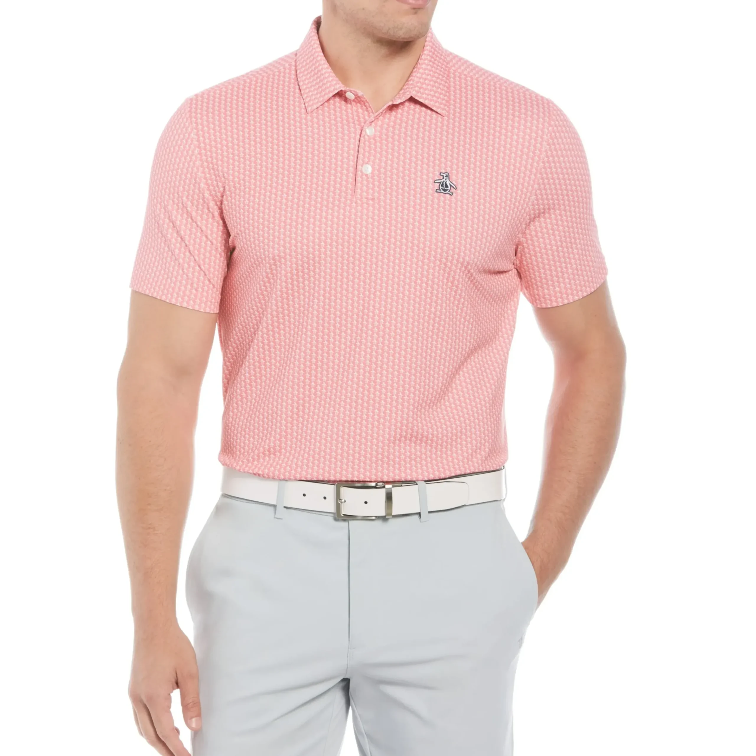 Allover Pete Print Golf Polo