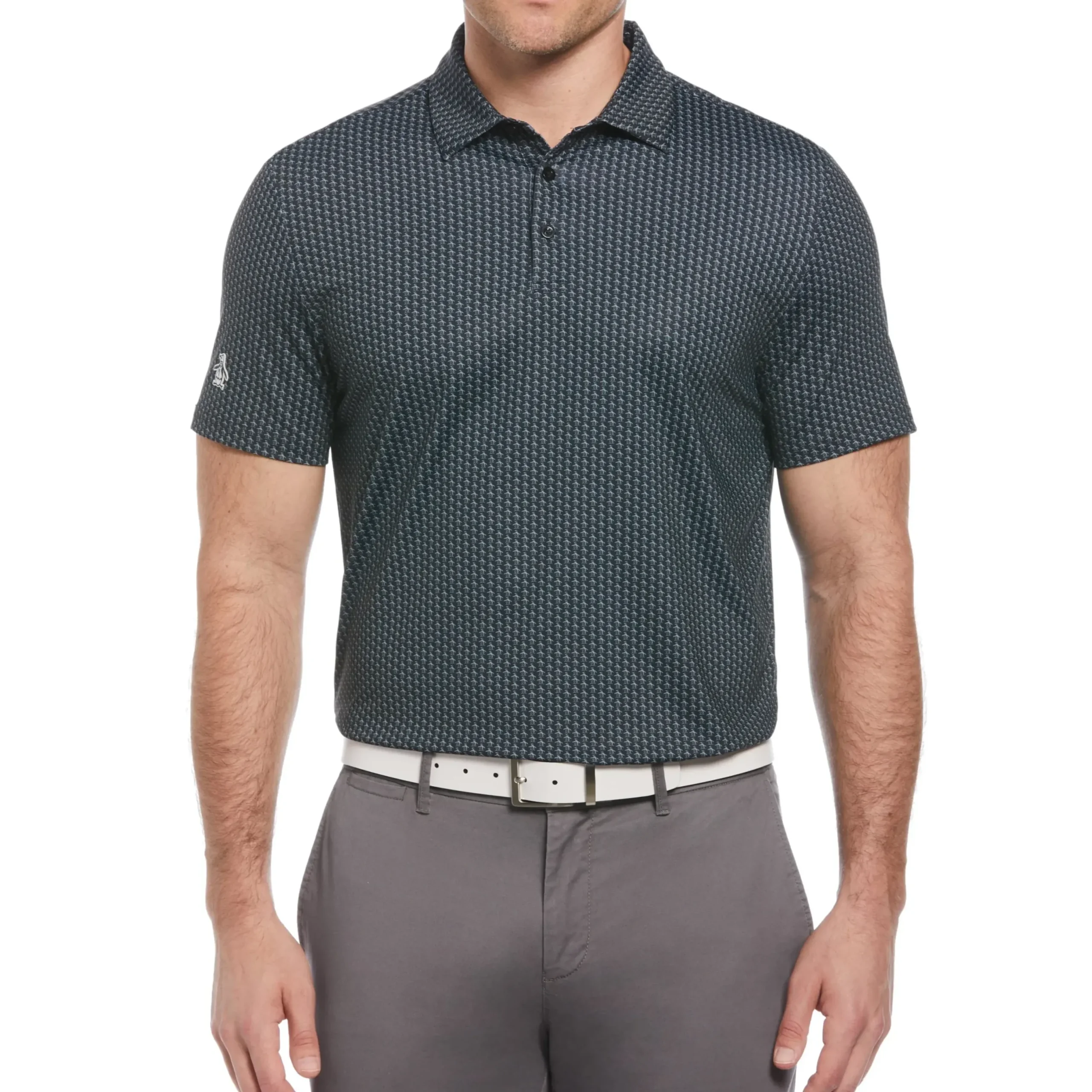 Allover Pete Print Golf Polo