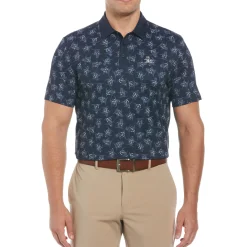 All-over 60's Floral Pete Print Golf Polo