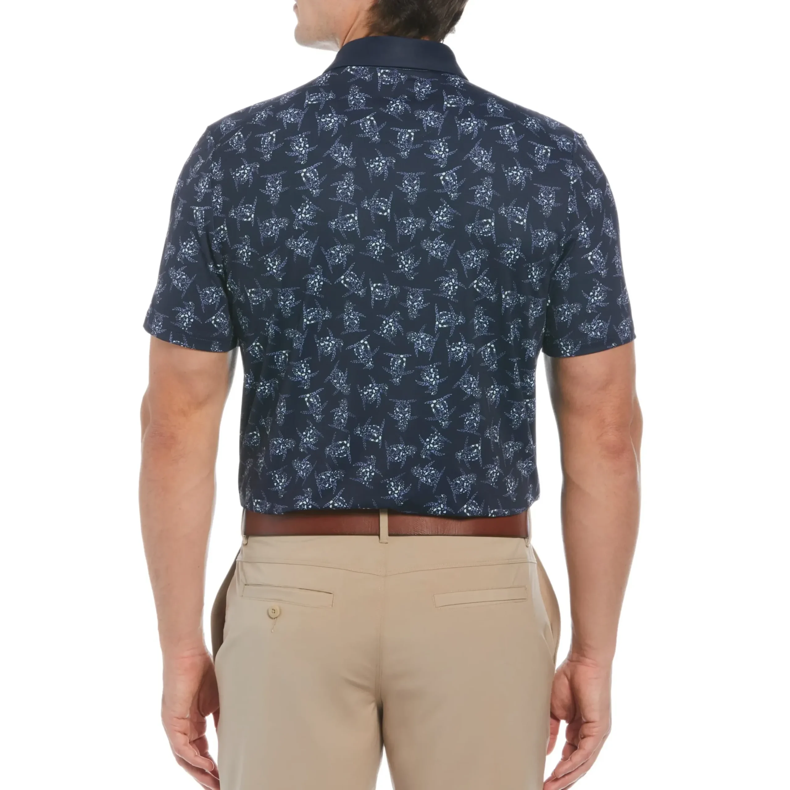 All-over 60's Floral Pete Print Golf Polo