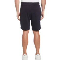 Big & Tall Brushed Black Fleece Short