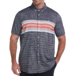 Big & Tall Engineered Chest Stripe Shirt
