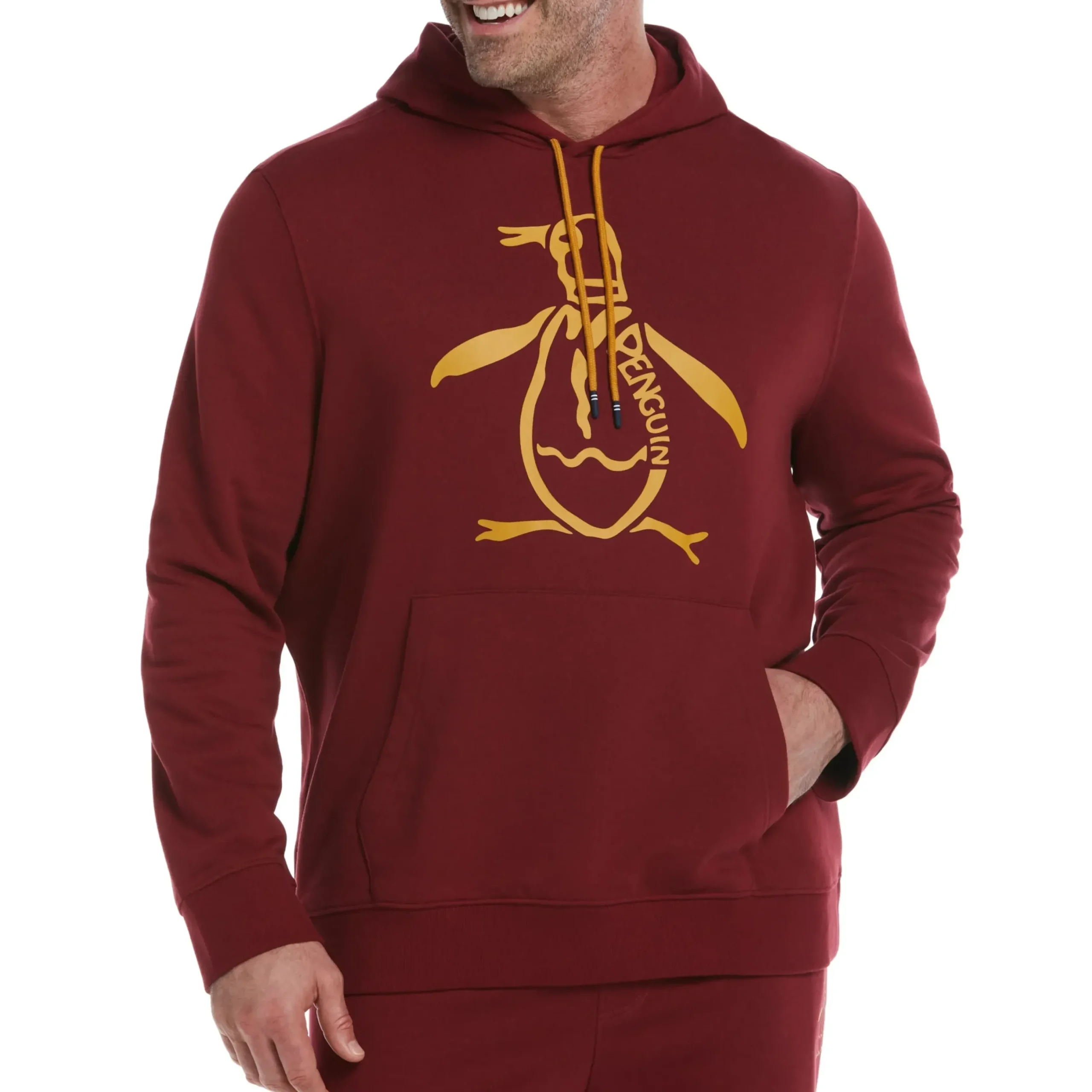 Big & Tall Organic Cotton Logo Fleece Hoodie
