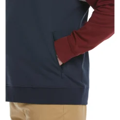 Big & Tall 1/4 Zip Color Block Jacket