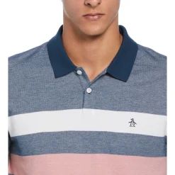 Birdseye Pique Stripe Polo