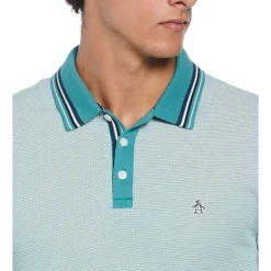Birdseye Pique Tipped Polo