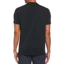 Chambray Trim Pocket Tee