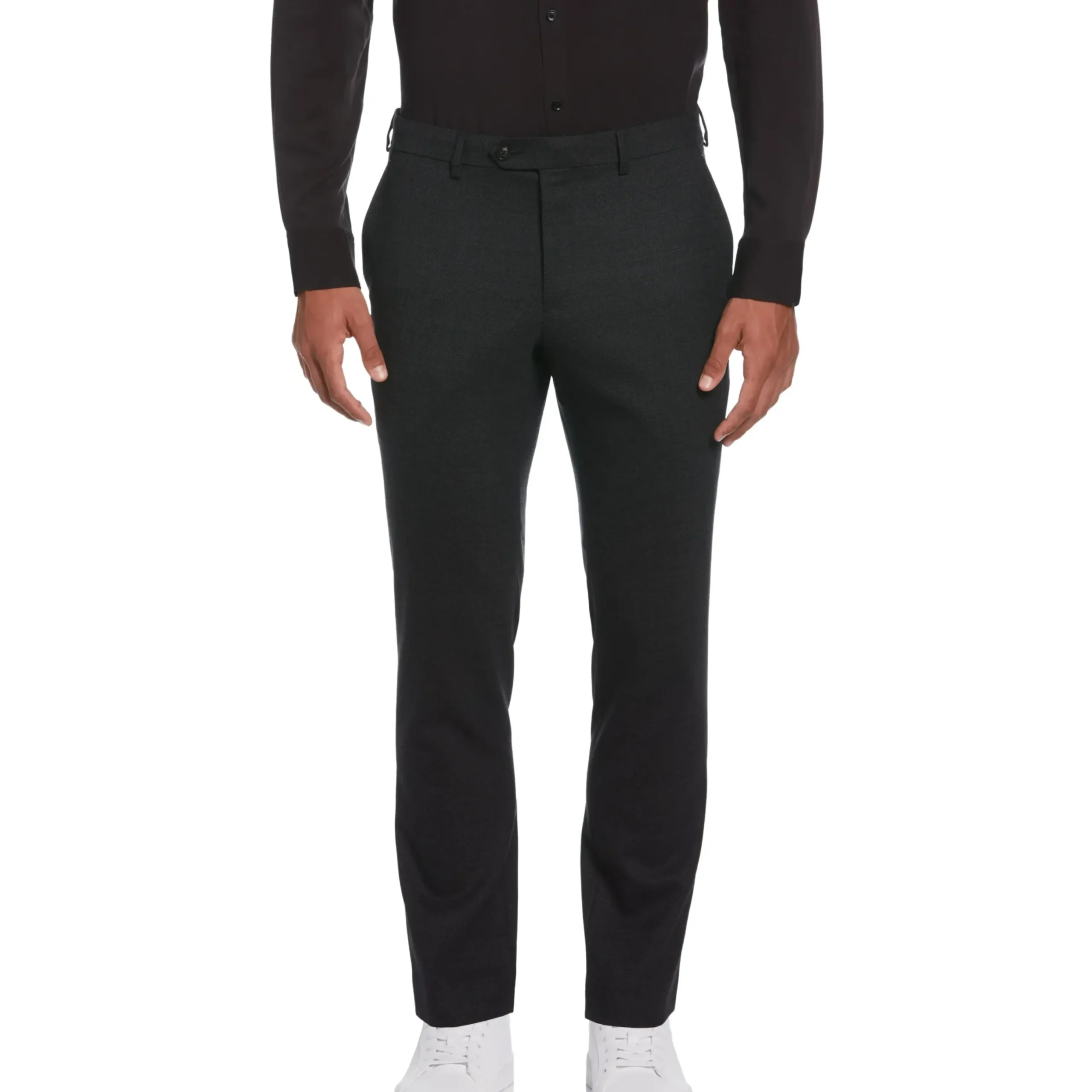 Charcoal Birdseye Suit Separate Pant