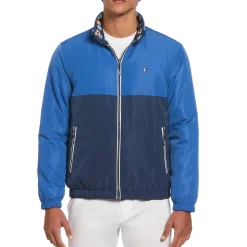 Collegiate Print Reversible Full Zip Jacket