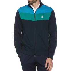Colorblock Fleece Track Jacket