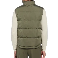 Color Block Puffer Vest