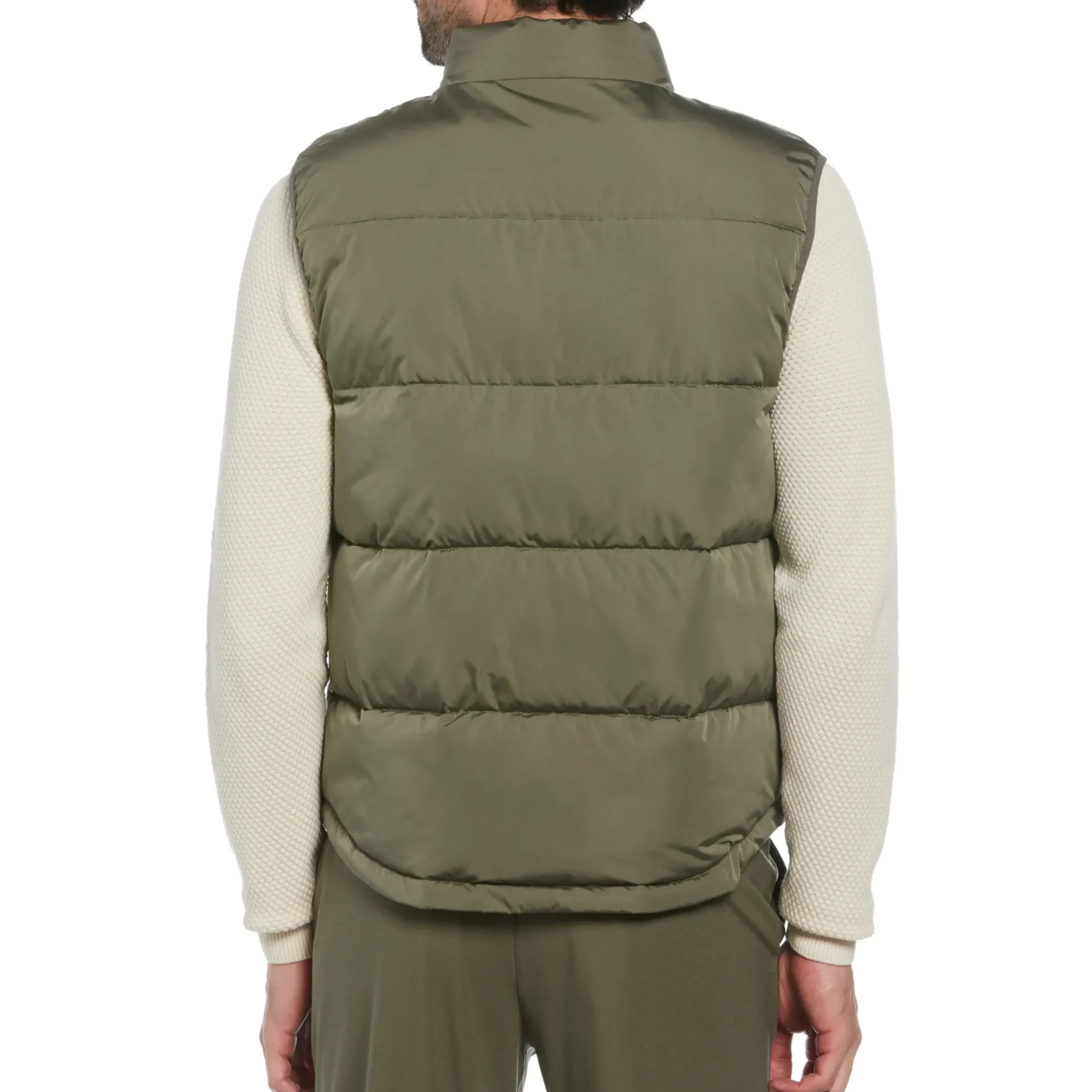 Color Block Puffer Vest