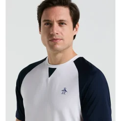 Core Blocked Performance Tennis Tee