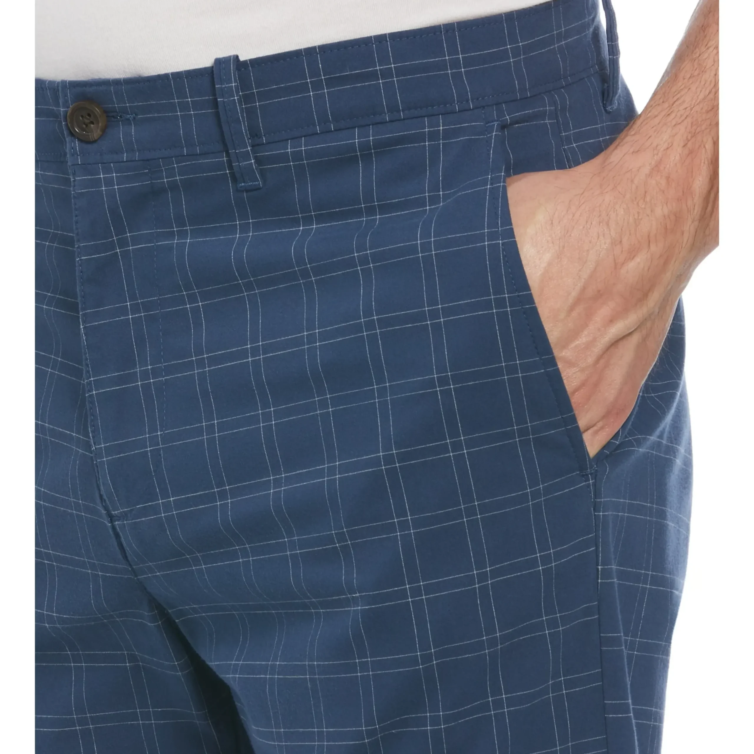 Cotton Blend Slim Fit Chino