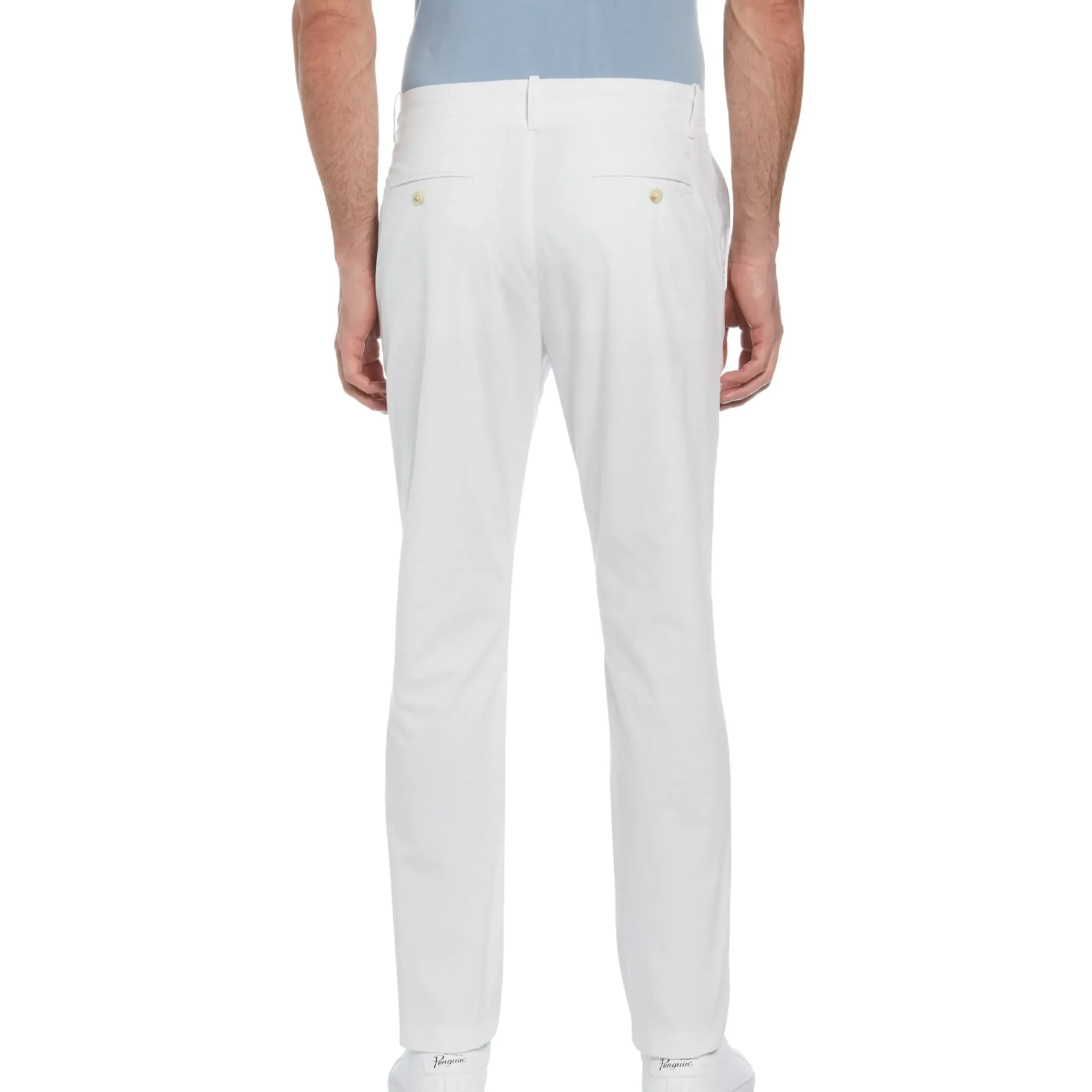 Cotton Blend Slim Fit Chino