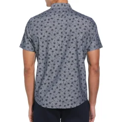 Cotton Chambray Palm Shirt
