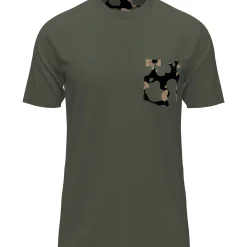 Cotton Jersey Camo Pete Pocket Tee