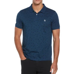 Cotton Jersey Palm Polo