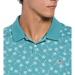 Cotton Jersey Palm Polo