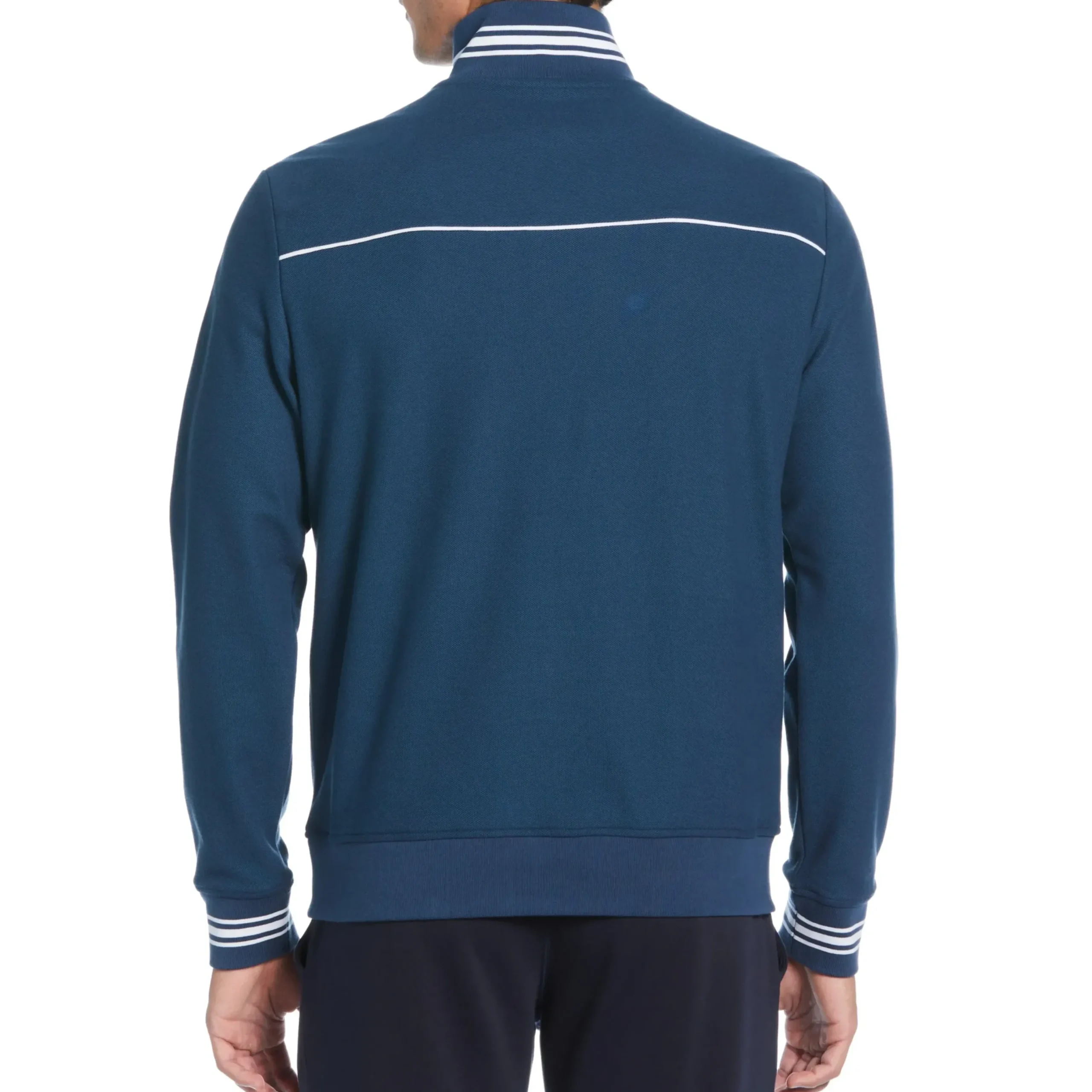 Double Knit Pique 1/4 Zip Track Jacket