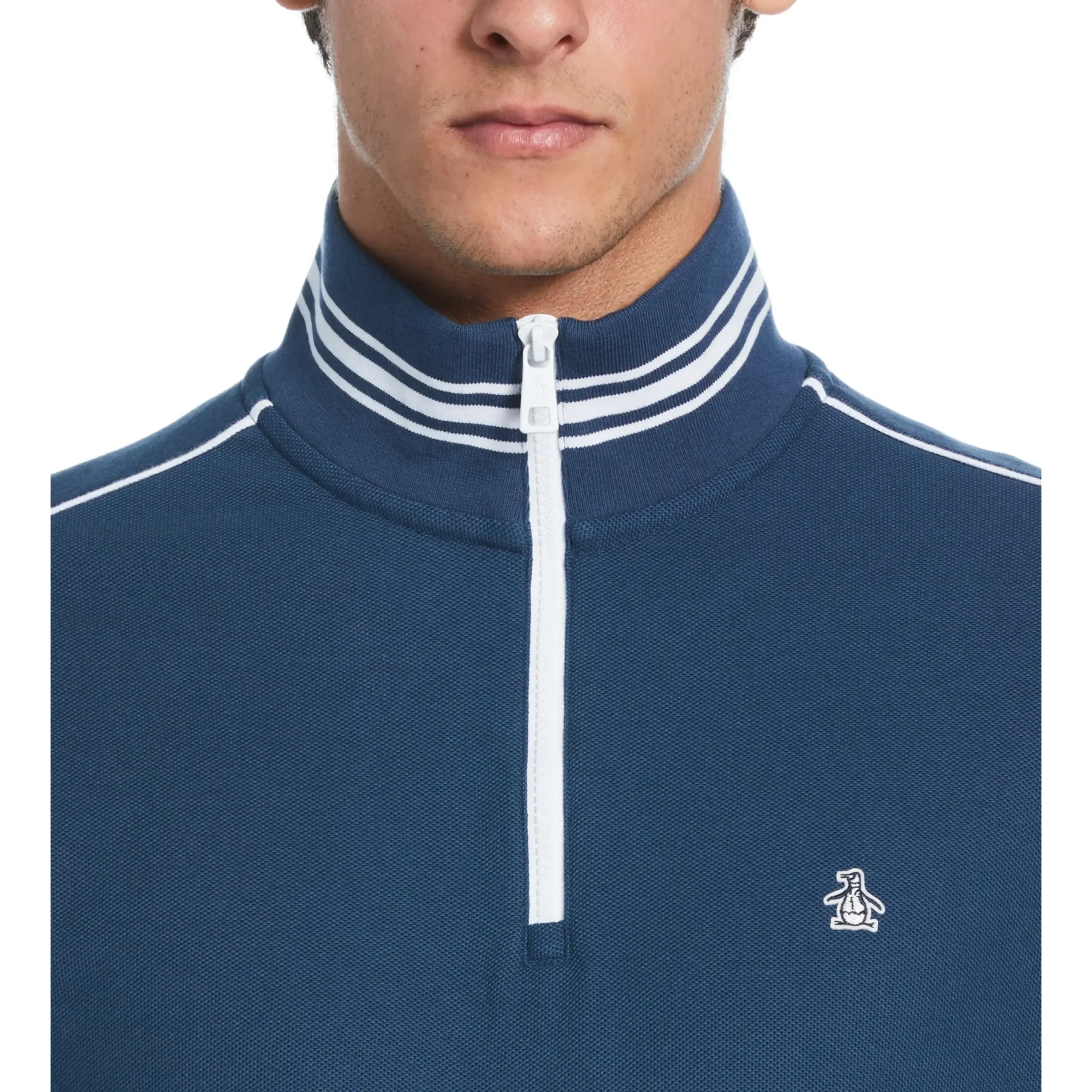 Double Knit Pique 1/4 Zip Track Jacket