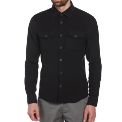 EcoVero™ Blend Loop Back Overshirt