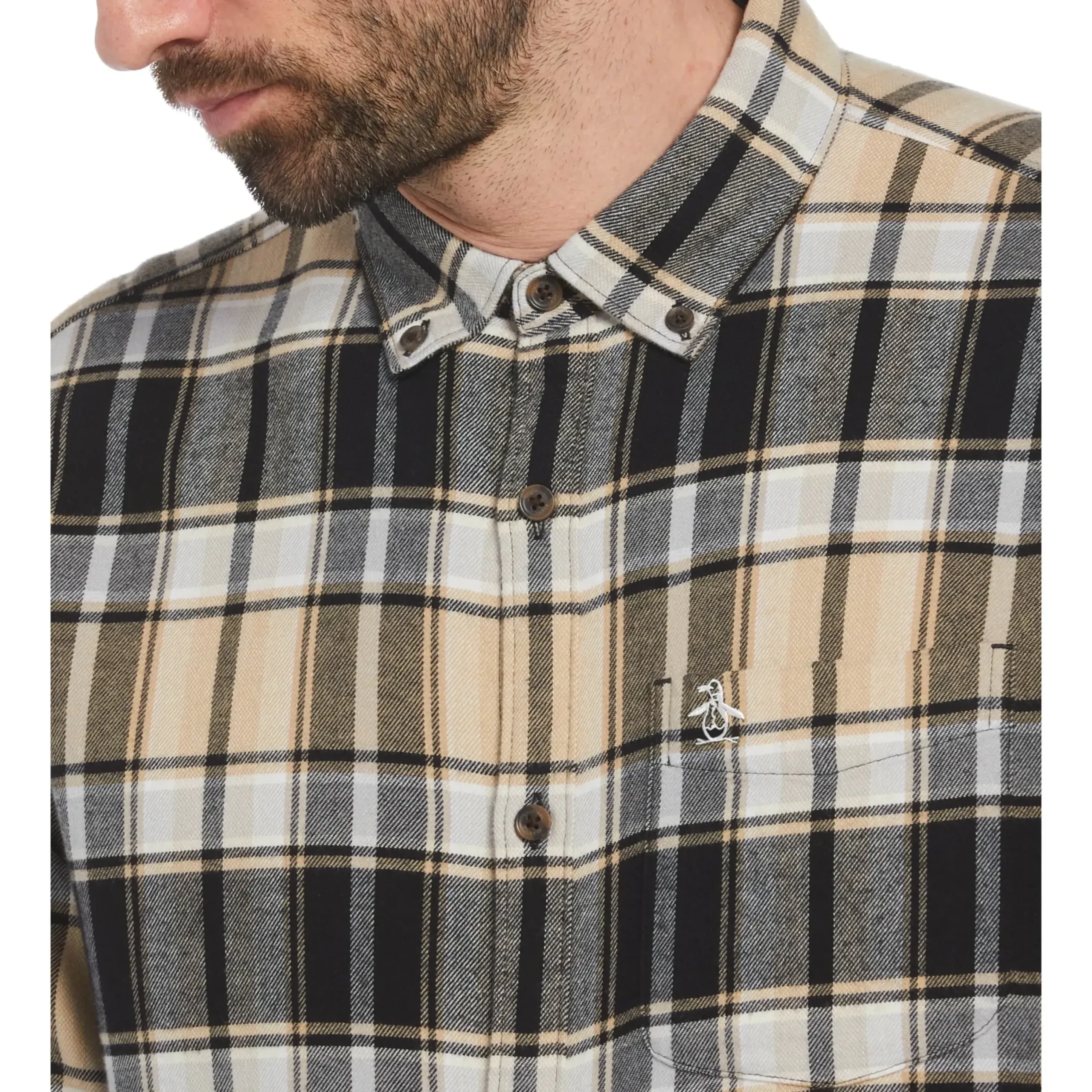 EcoVero™ Blend Plaid Flannel Shirt