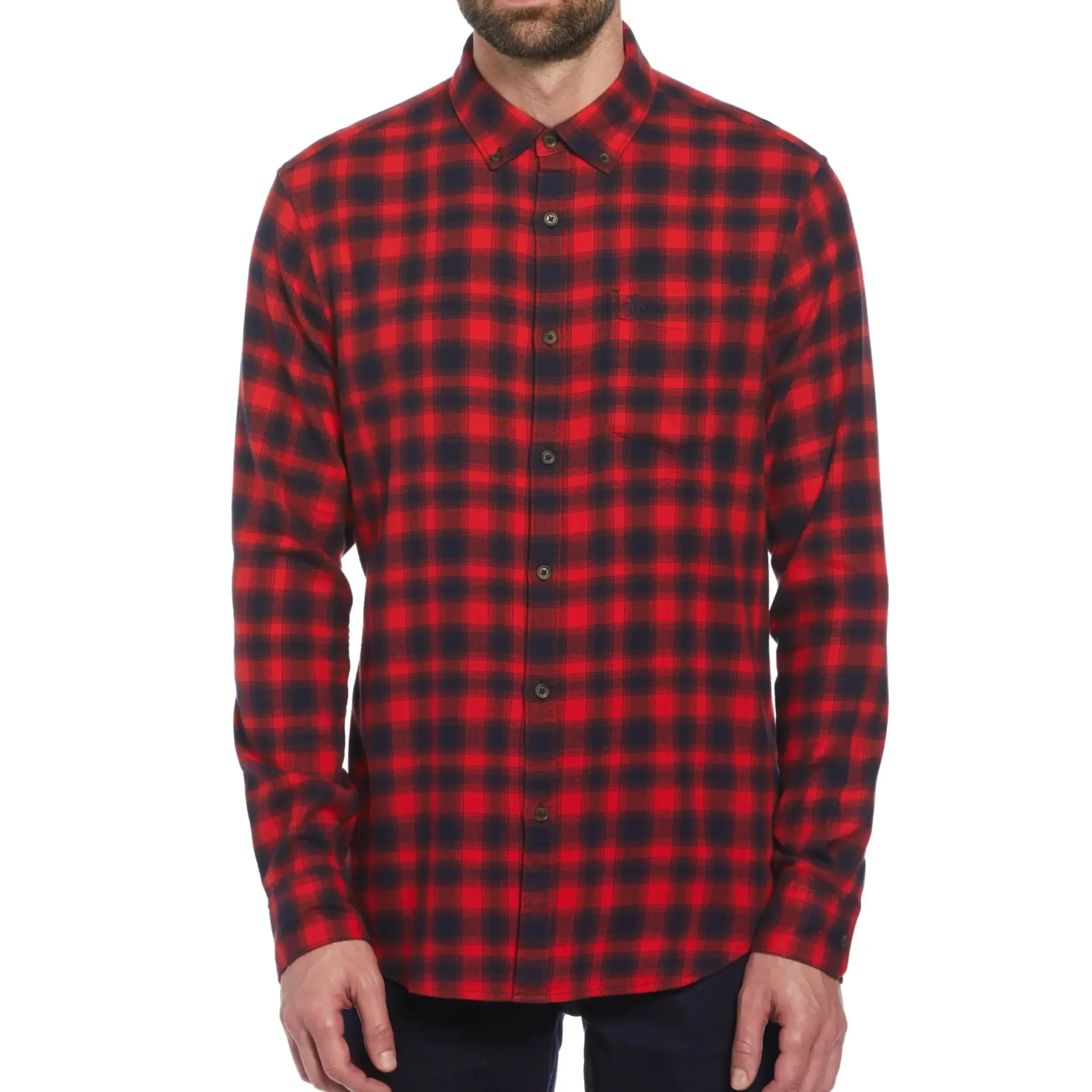 EcoVero™ Blend Plaid Flannel Shirt