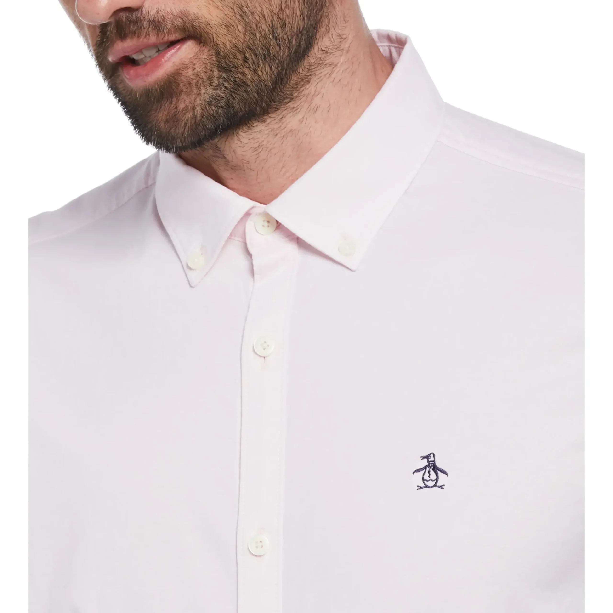 EcoVero Oxford Stretch Long Sleeve Shirt