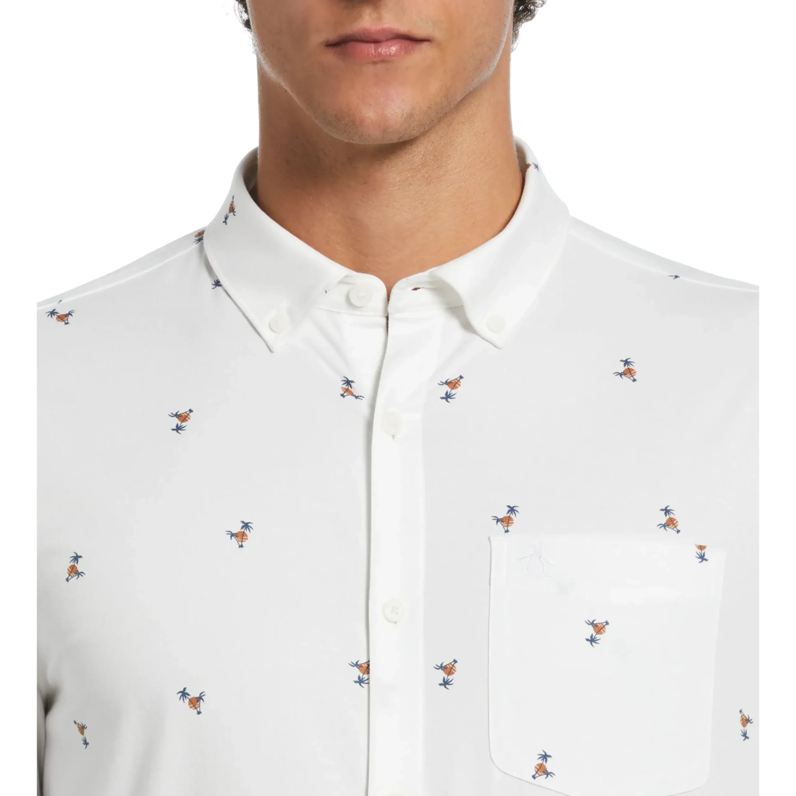 EcoVero Oxford Stretch Long Sleeve Shirt