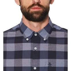 End-on-End Plaid Shirt