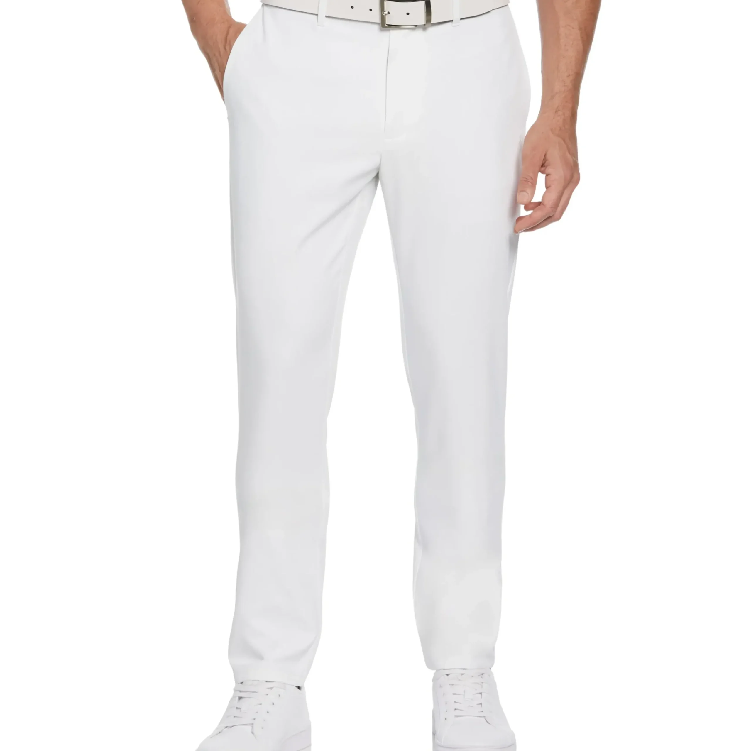 Flat Front Solid Golf Pant