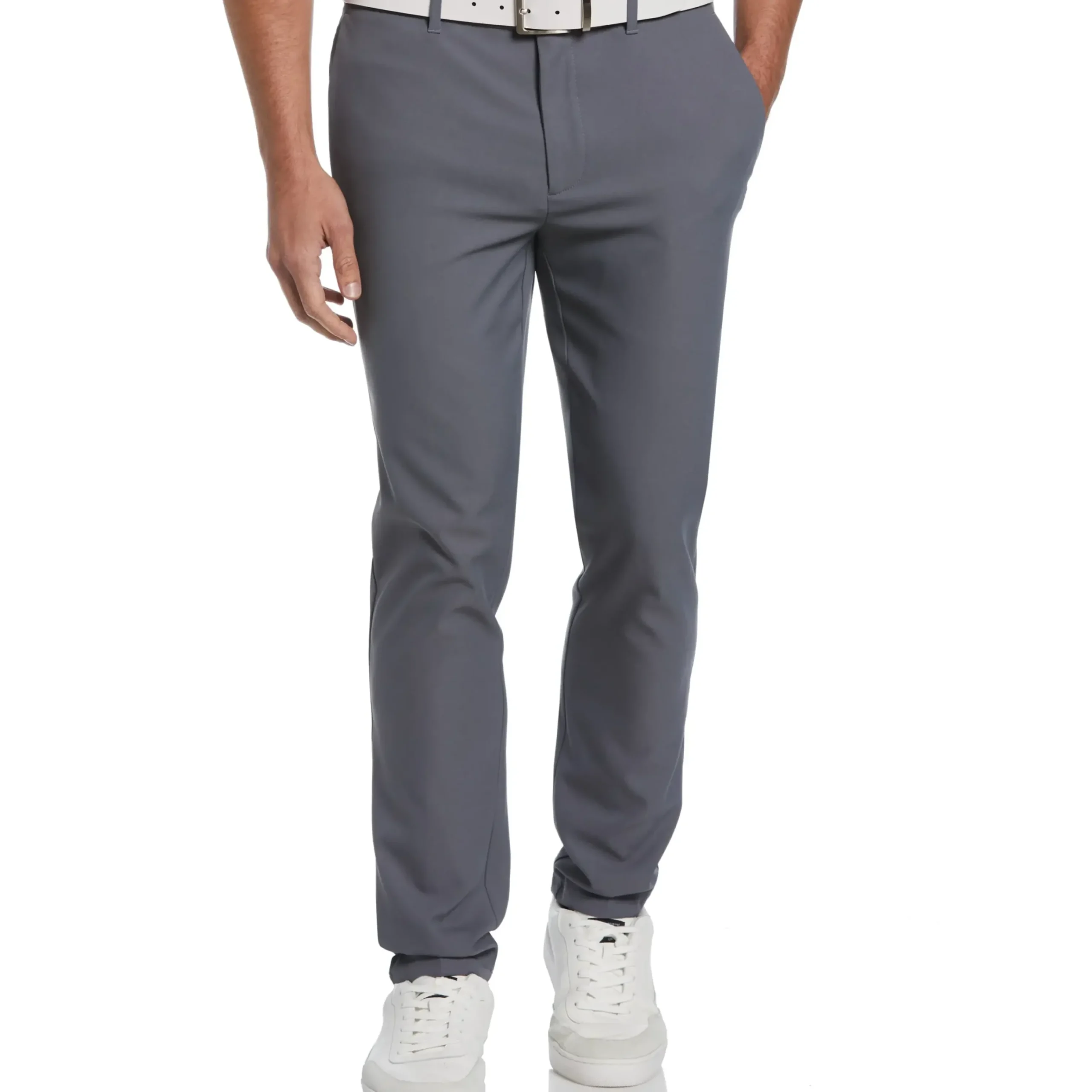 Flat Front Solid Golf Pant