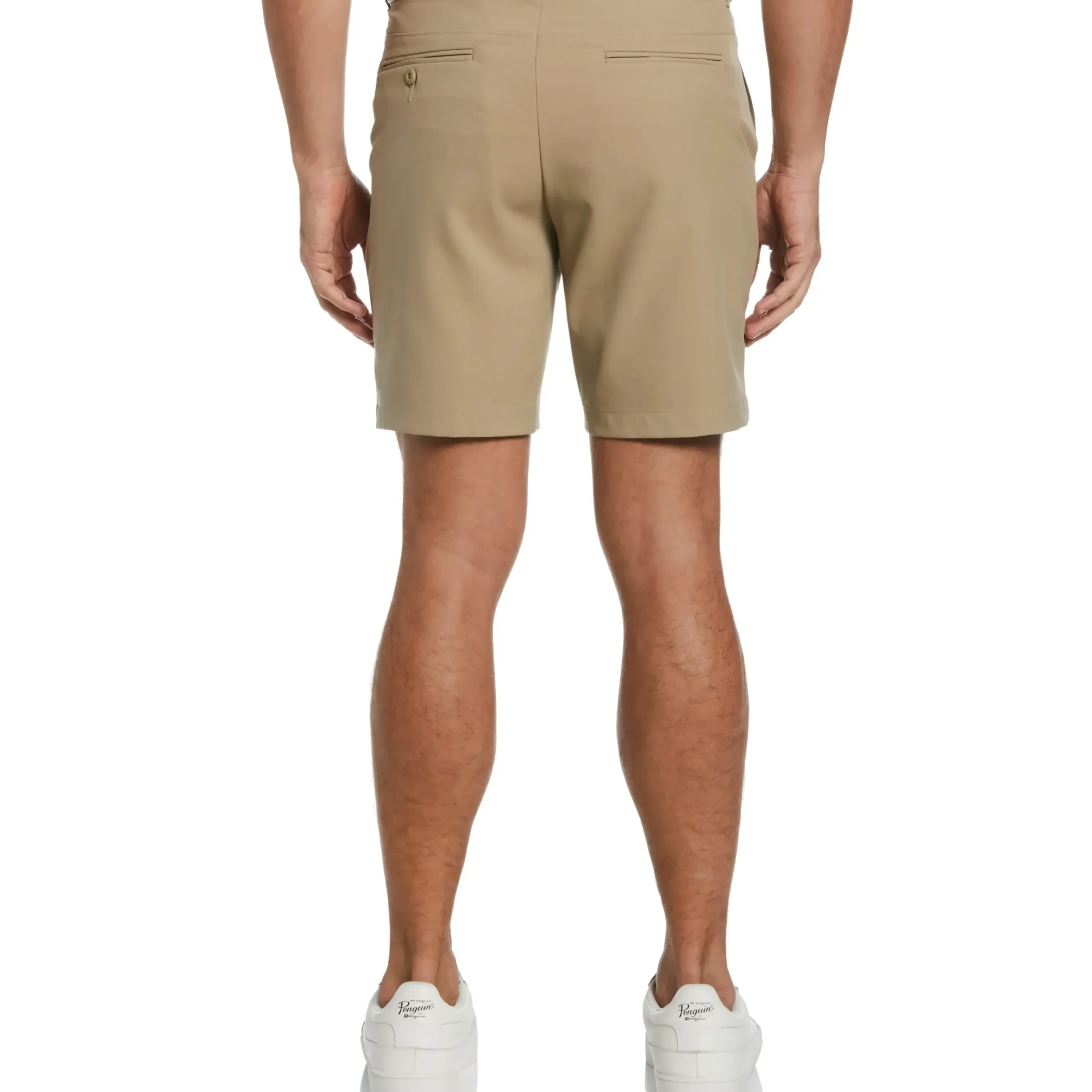 Flat Front Solid Golf Short