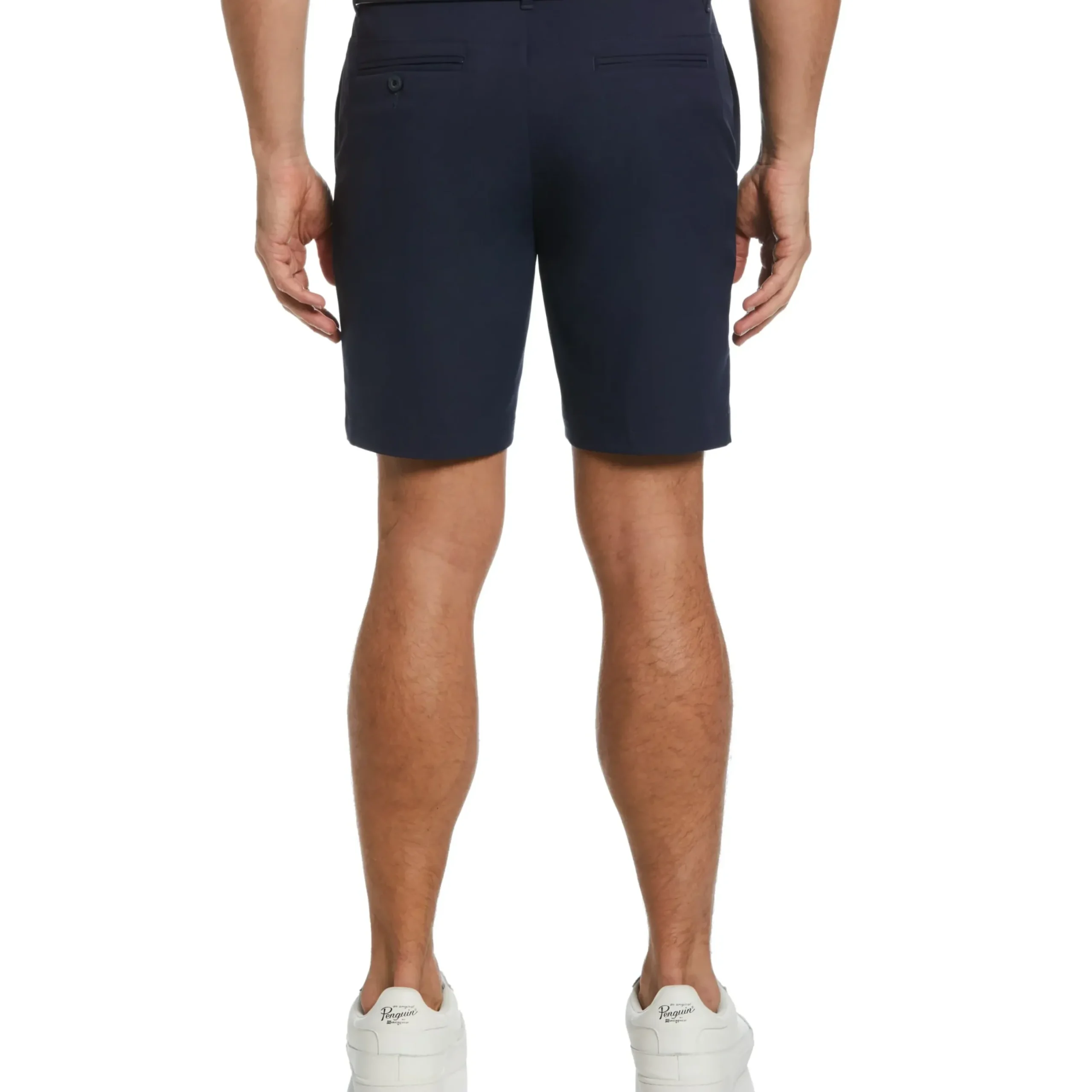 Flat Front Solid Golf Short