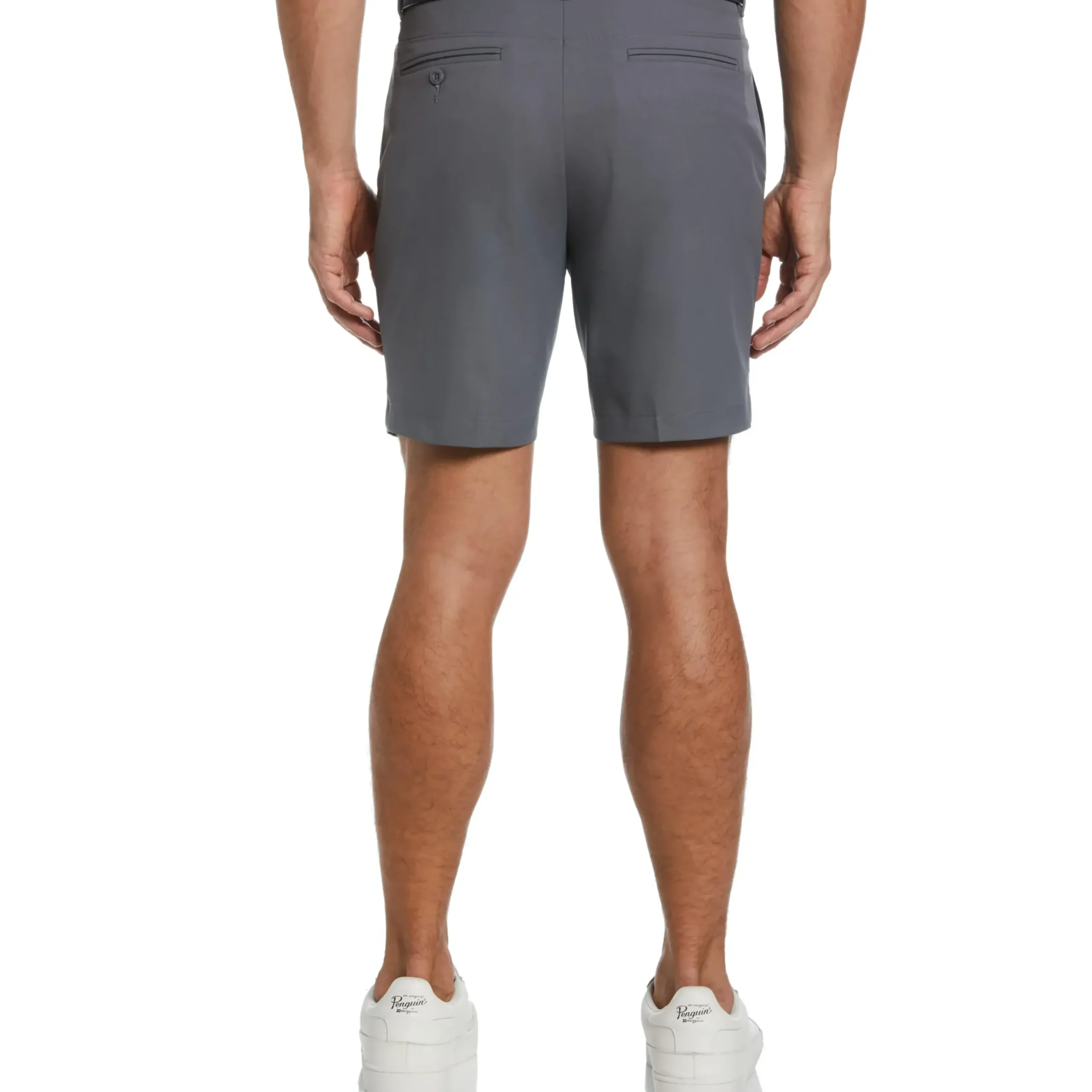 Flat Front Solid Golf Short
