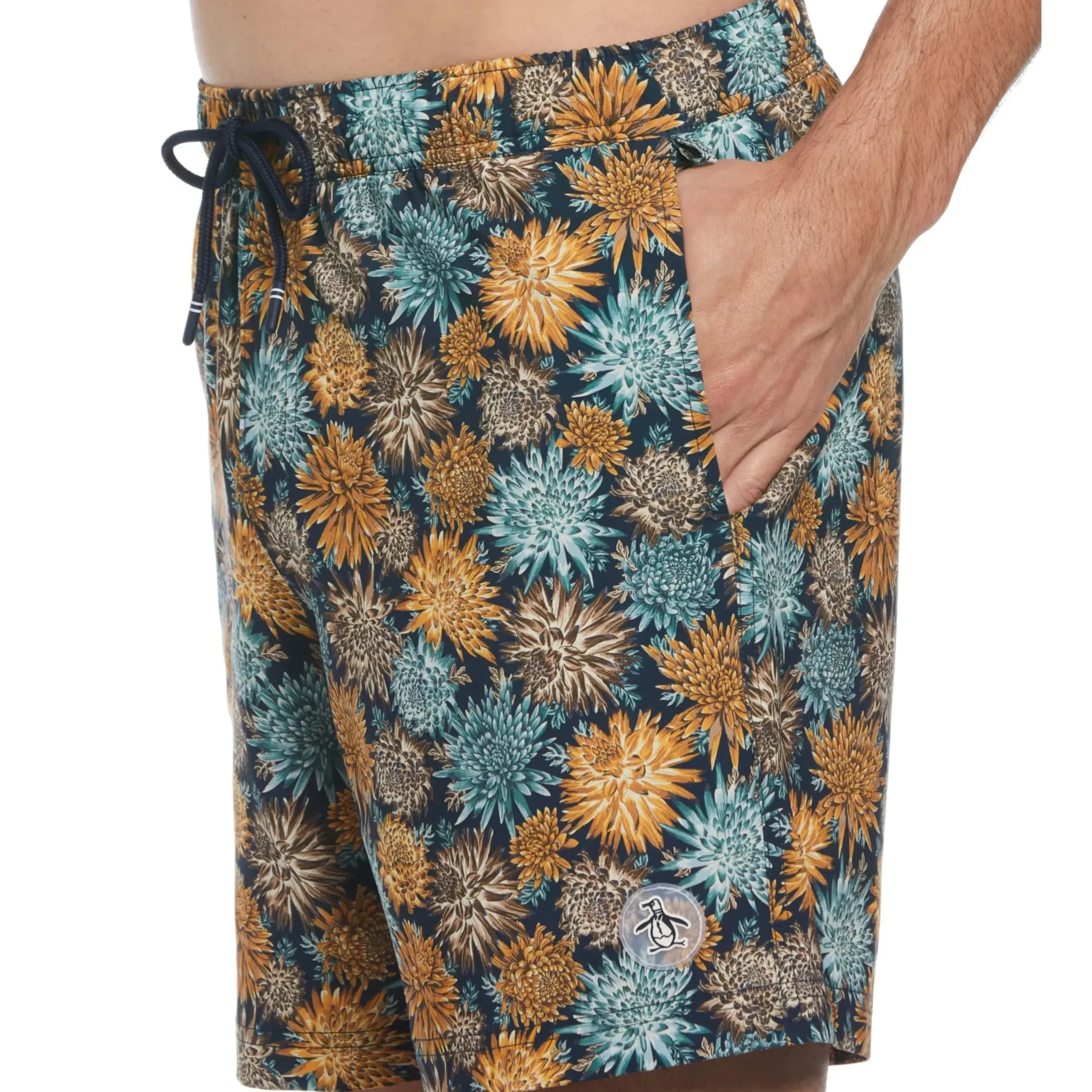 Floral Print Swim Short