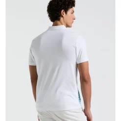 Geo Jacquard Front Polo