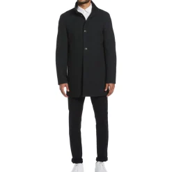 Gunmetal Palmas Herringbone Coat
