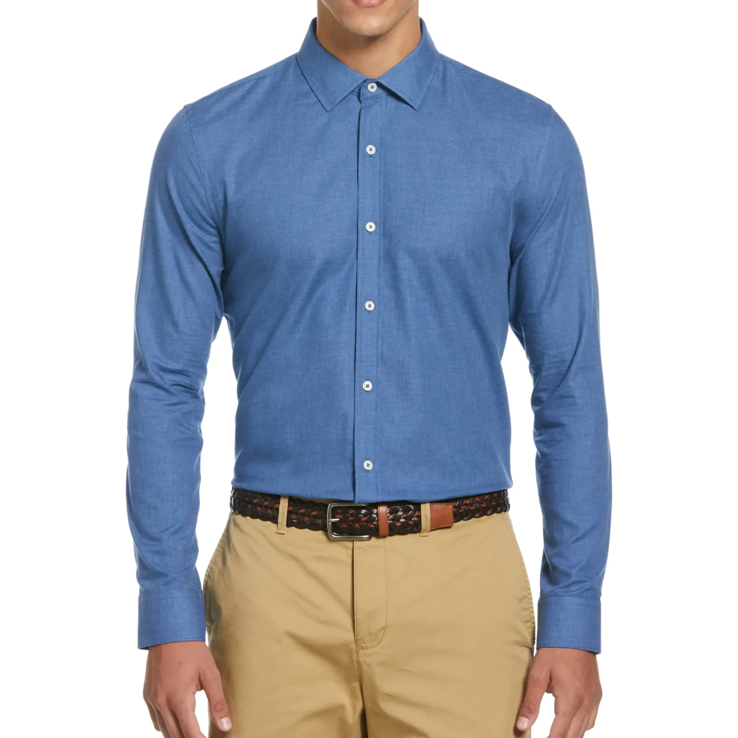 Harrington Chambray Dress Shirt
