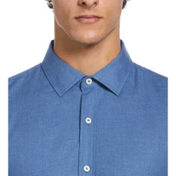 Harrington Chambray Dress Shirt