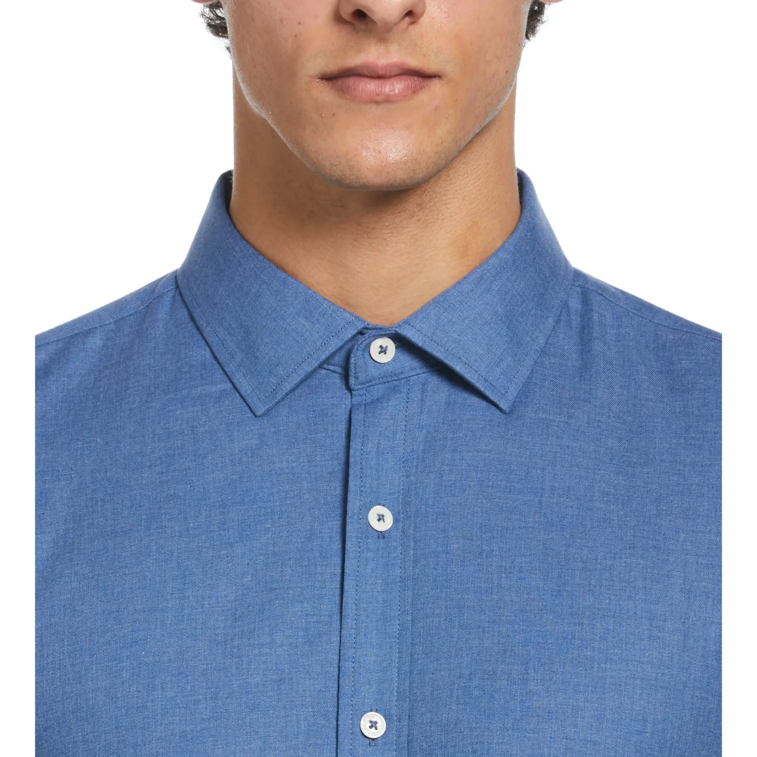 Harrington Chambray Dress Shirt