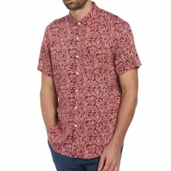 Holly Leaf Print Soft Shirt