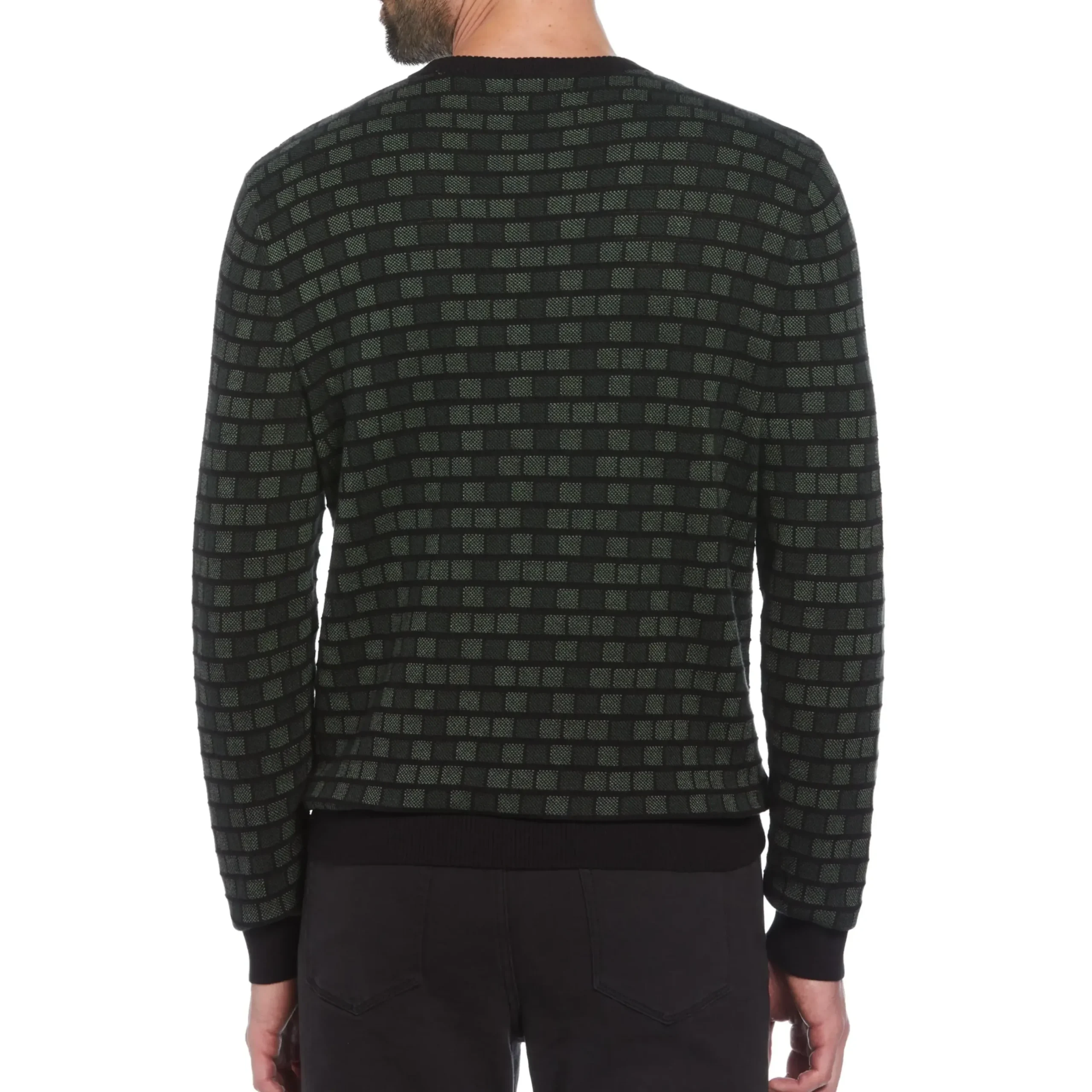 Jacquard Check Sweater