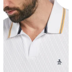 Jacquard Johnny Collar Polo
