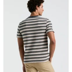 Jacquard Stripe Tee