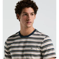 Jacquard Stripe Tee
