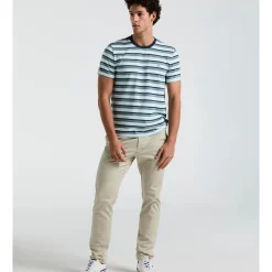Jacquard Stripe Tee