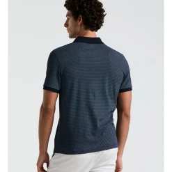 Jersey All-Over Ditsy Print Polo